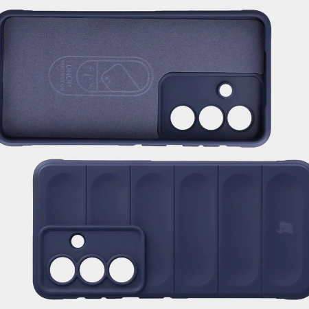 Pancerne etui Bizon Case Tur do Galaxy S26, granatowe