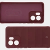 Pancerne etui Bizon Case Tur do Oppo Reno13 F, burgundowe