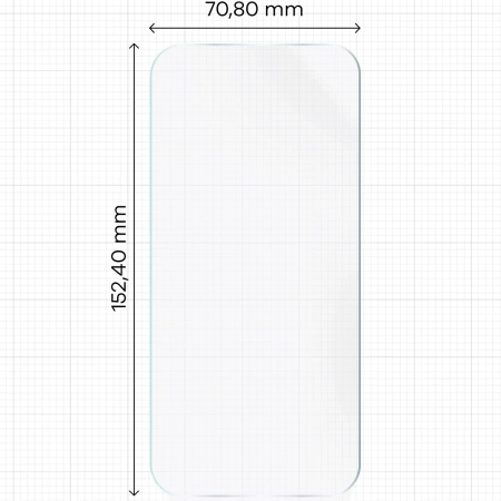 Folia hydrożelowa na ekran Bizon Glass Hydrogel Front do iPhone Air, 1 sztuka