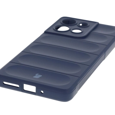 Pancerne etui Bizon Case Tur do Motorola Moto G75 5G, granatowe