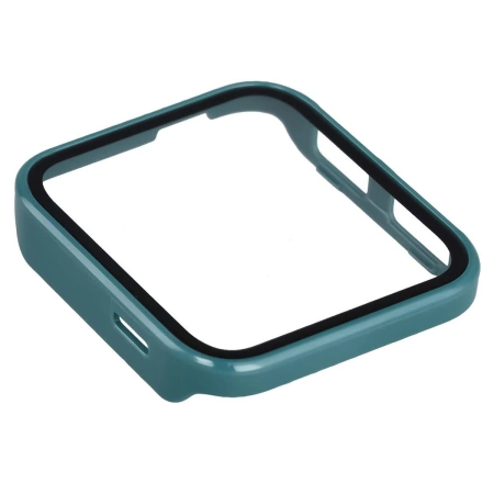Etui ze szkłem do zegarka Bizon Case+Glass Watch do Garmin Venu X1, zielone