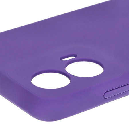 Silikonowe etui Bizon Soft Case do Motorola Moto G24 / G24 Power, fioletowe