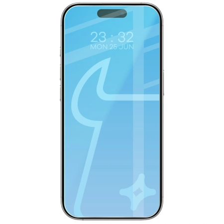 Elastyczne etui + 2x szkło hartowane Bizon Case Clear Pack do iPhone 17 Pro