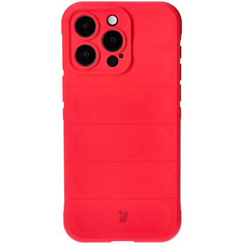 Pancerne etui Bizon Case Tur do iPhone 15 Pro Max, czerwone