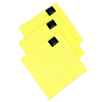 Zestaw ściereczek z mikrofibry Bizon Wipe Trio 35 x 35 cm, 3 sztuki, żółte