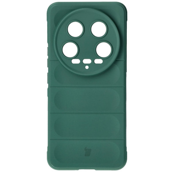 Etui Bizon Case Tur do Xiaomi 14 Ultra, ciemnozielone