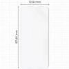 Folia hydrożelowa na ekran Bizon Glass Hydrogel Front do Realme GT 7 Pro, 1 sztuka