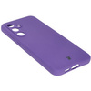 Silikonowe etui Bizon Soft Case do Galaxy S24 FE, fioletowe