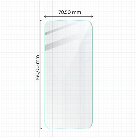 3x Szkło hartowane + szybka na aparat Bizon Glass Clear 2 Pack do Galaxy A14 4G/5G, M14