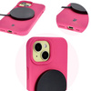 Etui silikonowe Bizon Soft Case do iPhone 15, fuksja