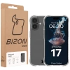 Elastyczne etui Bizon Case Salpa do iPhone 17, przezroczyste