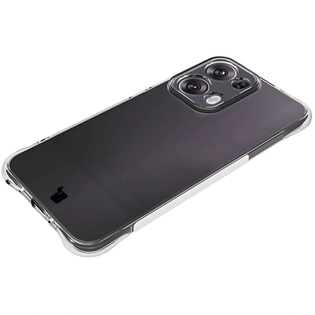 Elastyczne etui + 2x folia na ekran Bizon Case Clear Pack do Oppo Reno13 Pro