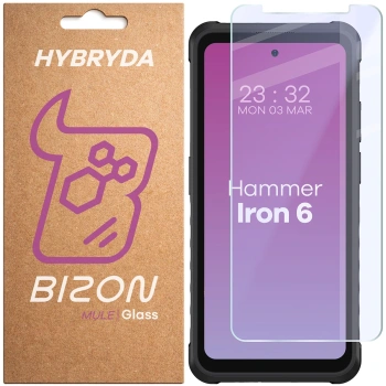 Elastyczne szkło hybrydowe Bizon Glass Mule do HAMMER Iron 6 5G / Iron 6