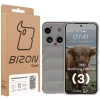Pancerne etui Bizon Case Tur do Nothing Phone (3), jasnoszare