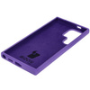 Silikonowe etui Bizon Soft Case do Galaxy S24 Ultra, fioletowe