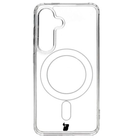 Etui Bizon Case Pure Magnetic do Galaxy S24, przezroczyste