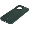 Silikonowe etui Bizon Soft Case do iPhone 16 Pro Max, ciemnozielone