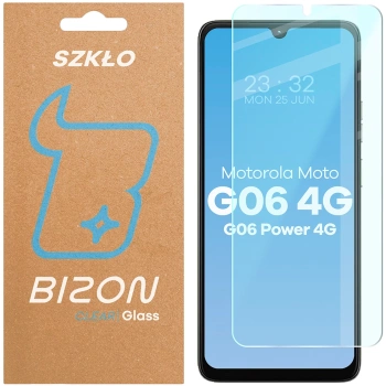 Szkło hartowane Bizon Glass Clear 2 do Motorola Moto G06 4G / G06 Power 4G