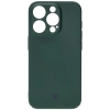 Etui Bizon Case Łupka do iPhone 15 Pro, zielone