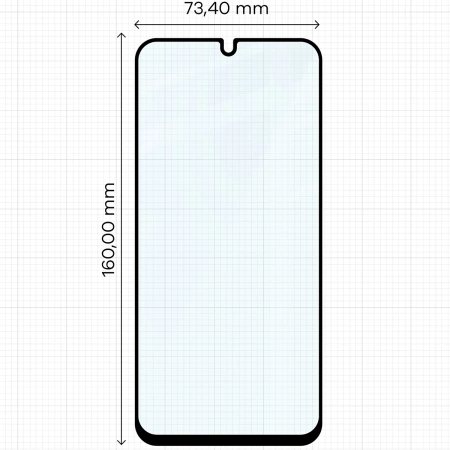 Szkło hartowane Bizon Glass Edge Duo do Galaxy A16 4G/5G / A17 5G / A26 5G, czarna ramka, 2 sztuki