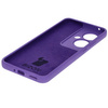 Silikonowe etui Bizon Soft Case do Oppo Reno11 F 5G, fioletowe