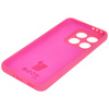 Silikonowe etui Bizon Soft Case do Xiaomi 14T, neonowo-różowe