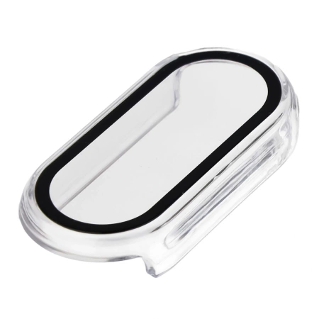 Etui ze szkłem do zegarka Bizon Case+Glass Watch do Xiaomi Smart Band 10, przeźroczyste
