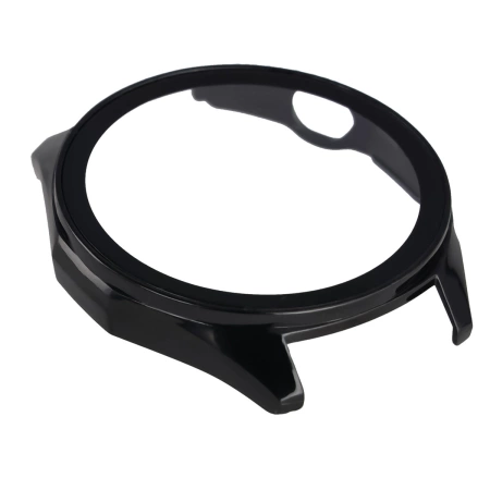 Etui ze szkłem do zegarka Bizon Case+Glass Watch do Huawei Watch GT6 46 mm, czarne
