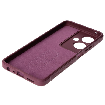 Pancerne etui Bizon Case Tur do Oppo A79 5G, ciemnofioletowe