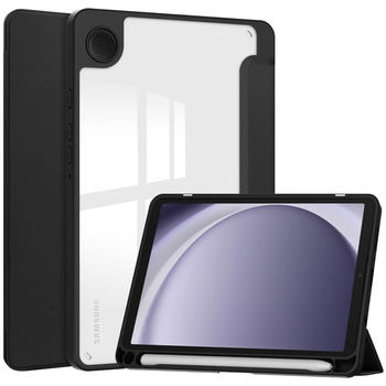 Etui Bizon Case Tab Clear Matt do Galaxy Tab A9, czarne