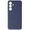 Silikonowe etui Bizon Soft Case do Galaxy S25 FE, ciemnoniebieskie