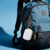 Elastyczne etui z karabińczykiem Bizon Case Headphone Clear do AirPods Pro 3, przeźroczysto-brokatowe