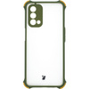 Etui Bizon Case AntiShock Hybrid do Oppo A93 5G / OnePlus Nord N200 5G, jasnozielone