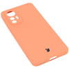 Etui Bizon Case Silicone do Xiaomi 12 Lite, pomarańczowe