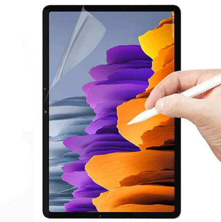 Folia imitująca papier Bizon Film Tab Papirus Duo do Galaxy Tab S8/S7, 2 sztuki