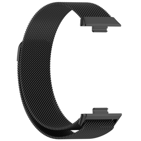 Pasek Bizon Strap Watch Chain do Huawei Watch Fit 3, czarny