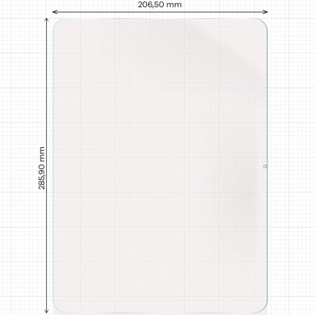 Folia matowa Bizon Glass Tab Film Sun Duo do OnePlus Pad 3, 2 sztuki