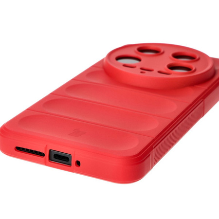 Pancerne etui Bizon Case Tur do Xiaomi 14 Ultra, czerwone