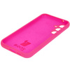 Silikonowe etui Bizon Soft Case do Galaxy A35 5G, neonowo-różowe
