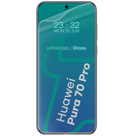 Folia hydrożelowa na ekran Bizon Glass Hydrogel Front Duo do Huawei Pura 70 Pro / Pro+ / Ultra, 2 sztuki