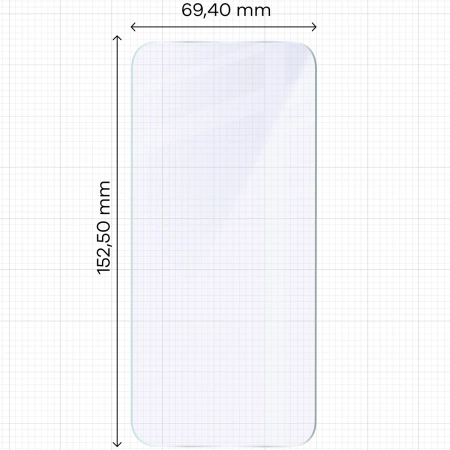 Elastyczne szkło hybrydowe Bizon Glass Mule do Oppo Reno13