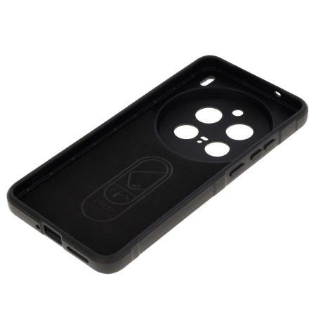 Pancerne etui Bizon Case Tur do Vivo X200 Pro, czarne