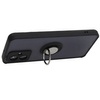 Etui z uchwytem na palec Bizon Case Hybrid Ring do Motorola Moto G54 5G/G54 Power, przydymione z czarną ramką