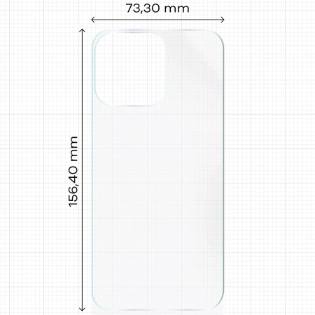Folia hydrożelowa na tył Bizon Glass Hydrogel do iPhone 15 Pro Max, 1 sztuka