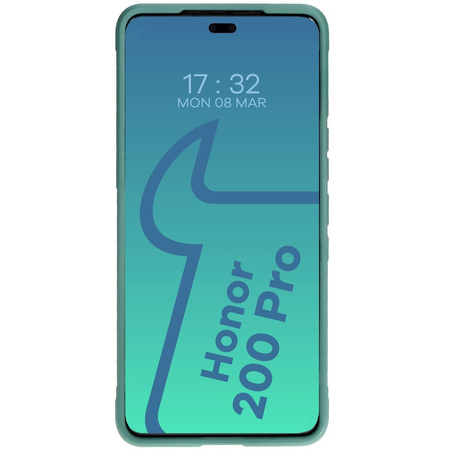 Pancerne etui Bizon Case Tur do Honor 200 Pro, ciemnozielone