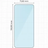 Szkło ochronne 2.5D Bizon Smart Glass do Galaxy A55 5G, 3 sztuki