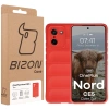 Pancerne etui Bizon Case Tur do OnePlus Nord CE5 5G, czerwone