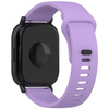 Pasek silikonowy do smartwatcha, Bizon Strap Watch Silicone Pro H, Quick Release 22 mm, fioletowy