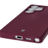 Silikonowe etui Bizon Soft Case do Galaxy S25 Ultra, ciemnofioletowe