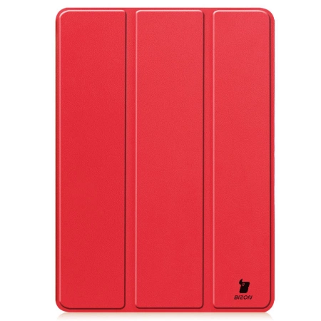 Etui z klapką Bizon Case Tab Lizard do Xiaomi Pad 7 / 7 Pro, czerwone